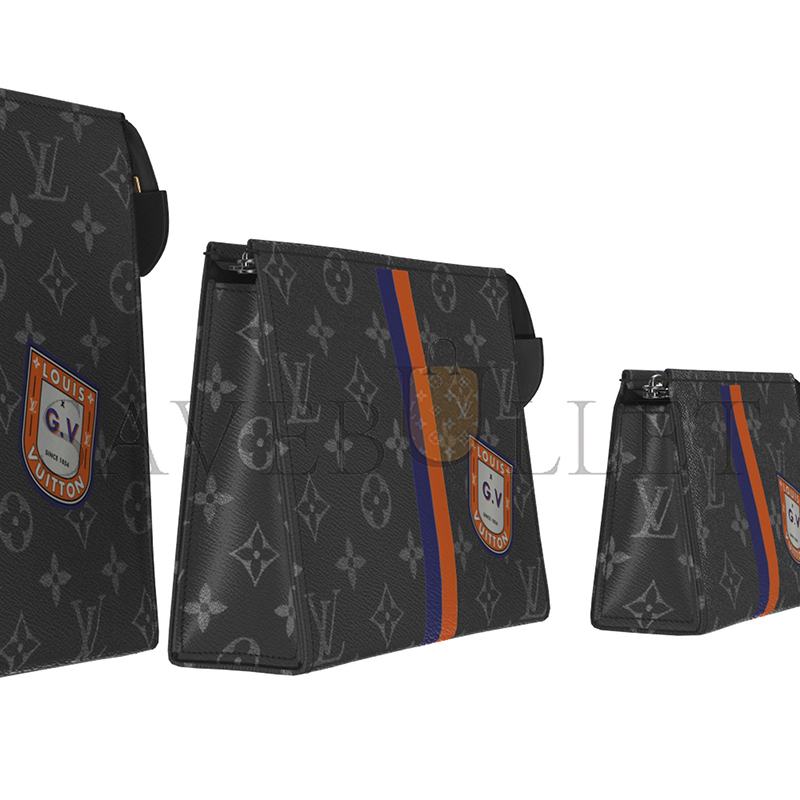 LOUIS VUITTON TRIO TOILET POUCH MON MONOGRAM P01957 (25*20*6cm)
